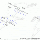 SCRAMBLER XP 1000 S 55 Suspension, front a-arm, mounting - a21sge95ak (c102340-...