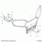 SPORTSMAN 450 HO UTILITY (A21SEG50A1/A5/CA1/CA5) Body, front bumper, utility - a21seg50a1  /  a5  /  ca1 ...