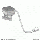 SCRAMBLER XP Steering, controls, throttle asm. - a20sve95kr (c101441-...