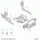 ACE 150 EFI MD WHITE (A20HAB15N2) Body, floor and rocker panels - a20hab15n2 (c101854)