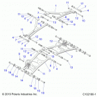 SPORTSMAN 1000 XP 55 Suspension, rear - a21sle95fg  /  s95cg  /  s95fg (c1021...