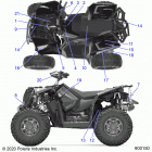 SCRAMBLER XP 1000 S 55 Body, decals - a21sge95ak (900150-01)