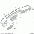 SPORTSMAN 570 EPS (A21SEE57A1/A3/A5/A7/A9/B1/B3/B5/B7/B9) Body, rear bumper - a21see57a1  /  a3  /  a5  /  a7  /  ...