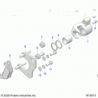 SPORTSMAN 570 EPS (A21SEE57A1/A3/A5/A7/A9/B1/B3/B5/B7/B9) Brakes, front caliper - a21see57a1  /  a3  /  a5  /  a7 ...