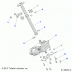 SCRAMBLER XP 1000 55 Steering, steering post asm. - a21sge95fk  /  s95ck  /  ...