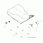 SPORTSMAN XP 1000 TOURING 48 Body, seat, operator - a21sye95ad  /  cad (49atvseat1585...