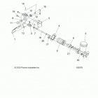ACE 150 EFI MD (A21HAB15N2) Brakes, pedal and master cylinder mounting - a21hab15n2 ...