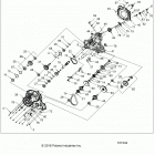 SCRAMBLER XP 1000 S 55 Drive train, main gearcase - a21sge95ak (101534)