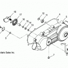 PHOENIX 200 (A21YAP20A4/N4/CA4) Engine, crankcase cover, lh - a21yap20a4  /  n4  /  ca4 ...