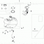 SPORTSMAN 110 (A21YAF11B5/N5) Body, fuel tank and hoses - a21yaf11b5  /  n5 (a00067)