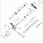 SPORTSMAN 570 EPS EU 3PC (A21SEE57K2) Drive train, main gearcase - a21see57k2 (1334637)