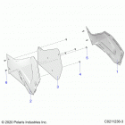 SPORTSMAN 570 EPS (A21SEE57A1/A3/A5/A7/A9/B1/B3/B5/B7/B9) Body, side panels - a21see57a1  /  a3  /  a5  /  a7  /  ...