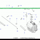 SPORTSMAN 570 TOURING EPS TRACTOR (A21SDS57C4) Body, fuel tank asm. - a21sds57c4 (c102061)