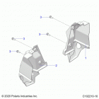 SPORTSMAN 850 HIGH LIFTER (A21SXN85A4) Body, rear bumper - a21sxn85a4 (c102210-10)