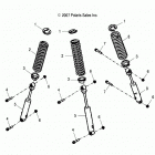 PHOENIX 200 (A21YAP20A4/N4/CA4) Suspension, shocks - a21yap20a4  /  n4  /  ca4 (49atvsus...