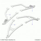 SCRAMBLER XP 1000 S 55 Suspension, front a-arms - a21sge95ak (c102340-4)