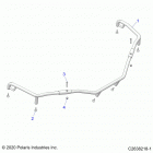 SPORTSMAN 570 EPS EU/ZUG TRACTOR (A21SEE57F1/F57C1/F1/S57C1/C2/C5/C9/CK/F1/F2/FK) Body, front rack extenders - a21see57f1  /  s57c1  /  c2...