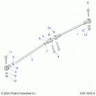 SPORTSMAN 570 EPS (A21SEE57A1/A3/A5/A7/A9/B1/B3/B5/B7/B9) Steering, tie rods - a21see57a1  /  a3  /  a5  /  a7  / ...