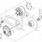 WILDCAT XX XT EPS WHITE/CHARCOAL INTERNATIONAL [U2019RGX1POSW] Clutch assemblies [302846]
