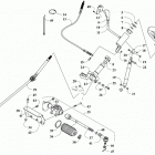 CUSHMAN HAULER 4X4 CA GRAY [U2019C1V4CCAL] Steering and shift assembly [302921]