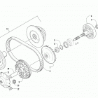 PROWLER 500 RED [U2019PAK4CUSR] Transmission assembly [303431]