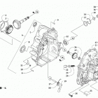 WILDCAT XX XT EPS WHITE/CHARCOAL INTERNATIONAL [U2019RGX1POSW] Transaxle case  /  cover [302837]