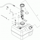 PROWLER PRO GREEN [U2019M1V4CUSG] Gas tank assembly [302904]
