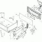 PROWLER 500 RED [U2019PAK4CUSR] Cargo box and tailgate assembly [303424]