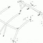 WILDCAT XX XT EPS WHITE/CHARCOAL INTERNATIONAL [U2019RGX1POSW] Rops assembly [303251]