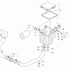 PROWLER 500 RED [U2019PAK4CUSR] Air intake assembly [301557]
