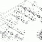 WILDCAT XX XT EPS WHITE/CHARCOAL INTERNATIONAL [U2019RGX1POSW] Transaxle assembly [302838]