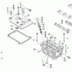 WILDCAT TRAIL BLACK [U2019W5T4CUSP] Cylinder head and camshaft  /  valve assembly [302928]