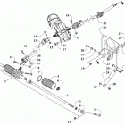 WILDCAT XX XT EPS WHITE/CHARCOAL INTERNATIONAL [U2019RGX1POSW] Steering assembly [303253]