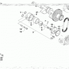 ZR 3000 129 GREEN [S2019ZRTLXUSG] Oil pump and water pump assemblies [300036]