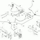 WILDCAT XX XT EPS WHITE/CHARCOAL INTERNATIONAL [U2019RGX1POSW] Hydraulic brake assembly [303256]