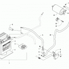 WILDCAT TRAIL BLACK [U2019W5T4CUSP] Battery and starter motor assembly [301661]