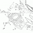 WILDCAT X EPS GRAY/ORANGE [U2019WSW1PUSC] Cylinder assembly [300147]