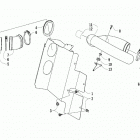 WILDCAT X EPS GRAY/ORANGE [U2019WSW1PUSC] Case  /  belt cooling assembly [97746]