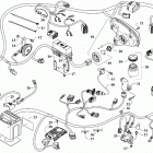 CUSHMAN HAULER 4X4 CREW EPS (DIESEL) GRAY [U2019C3X3PUSL] Wiring harness   /   control unit [303477]