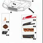 HAVOC X Hood  decals