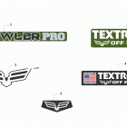 PROWLER PRO GREEN [U2019M1V4CUSG] Decals [302925]