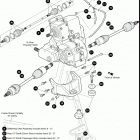 STAMPEDE 4 Rear drive gear cas eaxles