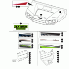 STAMPEDE Hooddoor decals