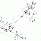 WILDCAT TRAIL BLACK [U2019W5T4CUSP] Steering assembly [302696]