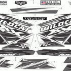 WILDCAT XX XT EPS WHITE/CHARCOAL INTERNATIONAL [U2019RGX1POSW] Decals [303393]