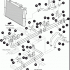 STAMPEDE 4 Coolant line assembly