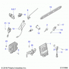 SPORTSMAN 850/LE 48 Electrical, switches, sensors, ecu and control modules -...