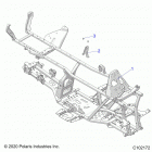 SPORTSMAN TOURING 570 PREMIUM TRACTOR Chassis, frame - a20sjs57ch (c102172)
