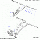 SPORTSMAN XP 1000 HIGH LIFTER (A20SXM95AL/CAL) Suspension, front a-arms, mounting - a20sxm95al  /  cal ...