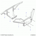 SPORTSMAN XP 1000 S 55 Body, bumpers, deluxe - a20slz95ae (c102336-3)